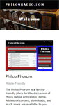 Mobile Screenshot of philcoradio.com